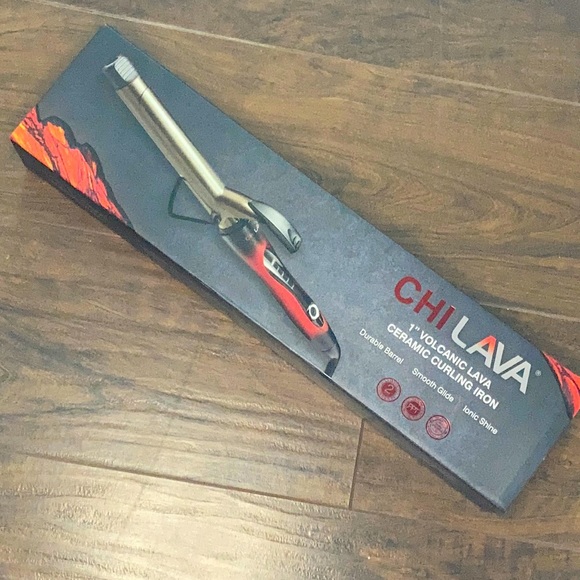 Hair | Chi Lava 1 Ceramic Curling Iron In Original Box | Poshmark